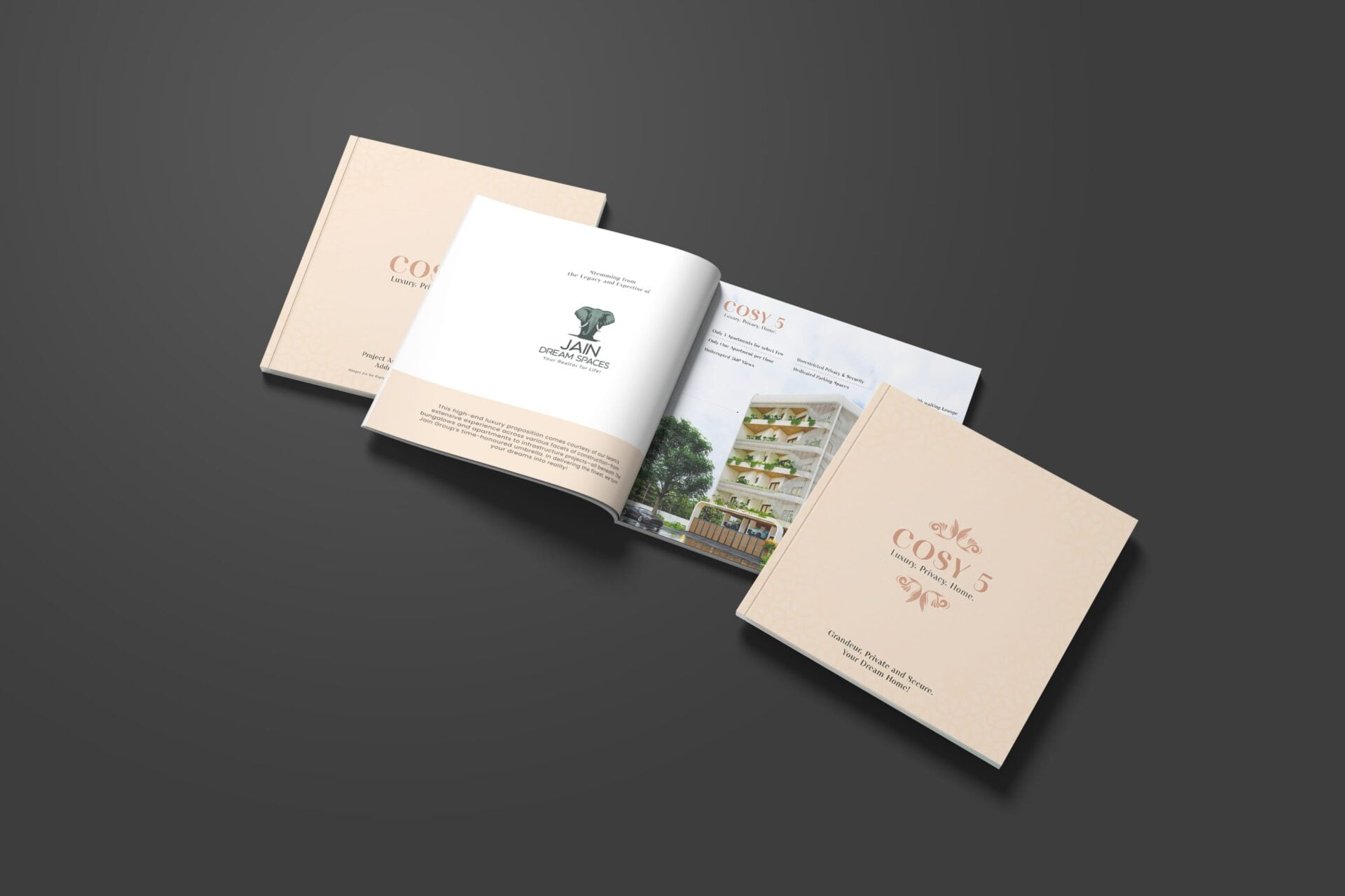 cosy 5 brand mockup